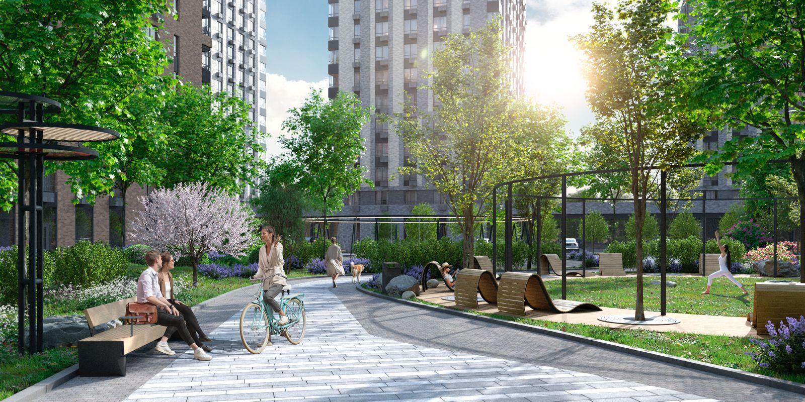 Фото №5: 2-комнатная квартира 57 м² - Краснодар, Карасунский внутригородской округ, Хлопчато-бумажный Комбинат, мкр. жилой квартал Патрики