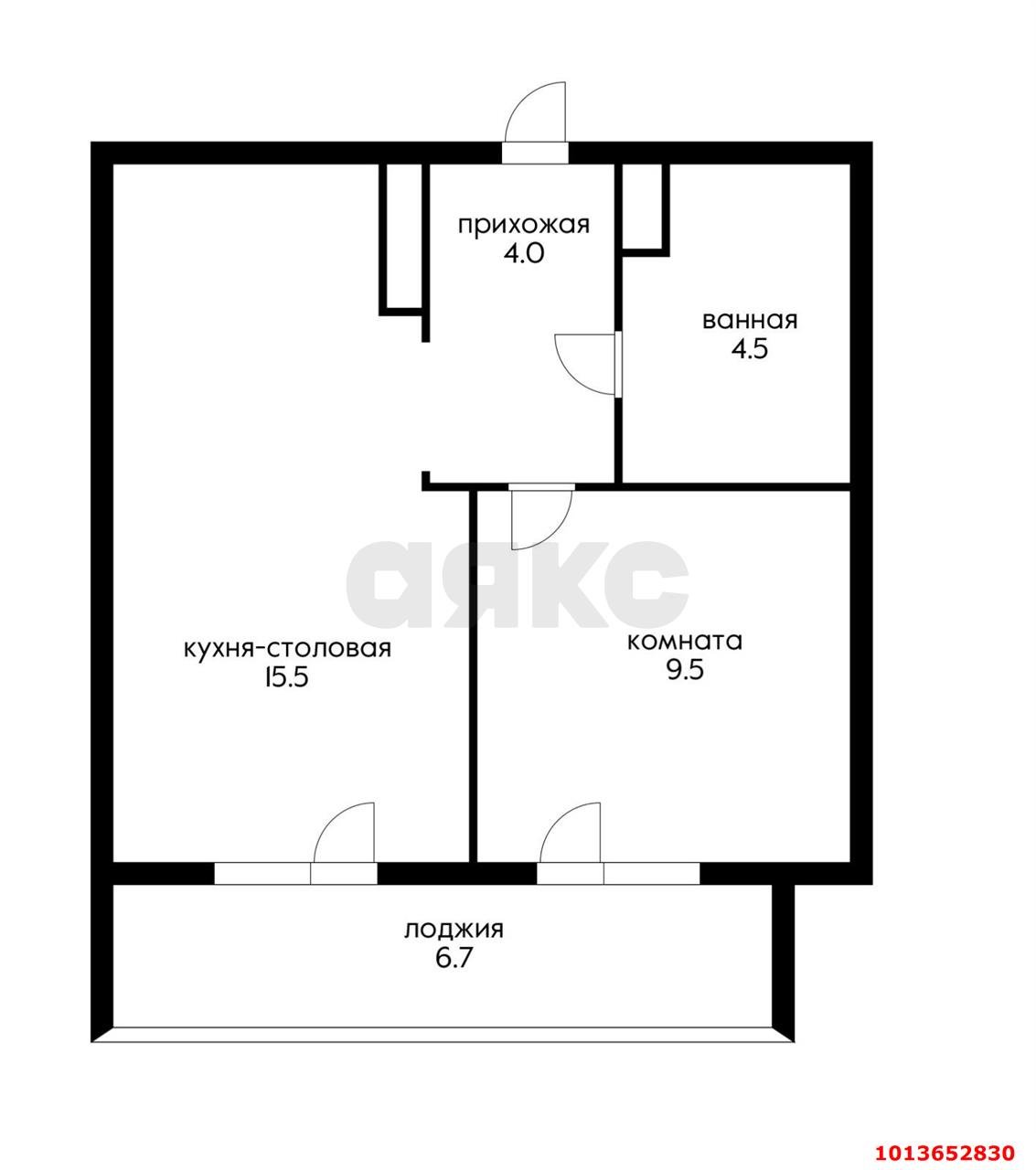 Фото №13: 1-комнатная квартира 40 м² - Краснодар, жилой комплекс Стрижи, ул. Автолюбителей, 1Г