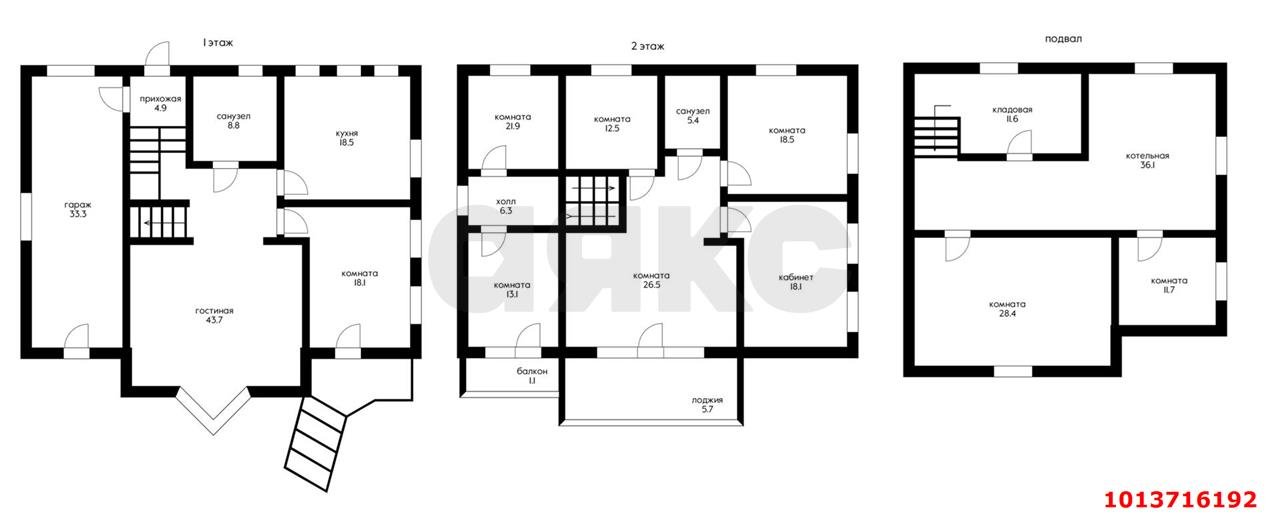 Фото №13: Дом 430 м² + 10.05 сот. - Ленина, мкр. Карасунский внутригородской округ, ул. Казачья, 34