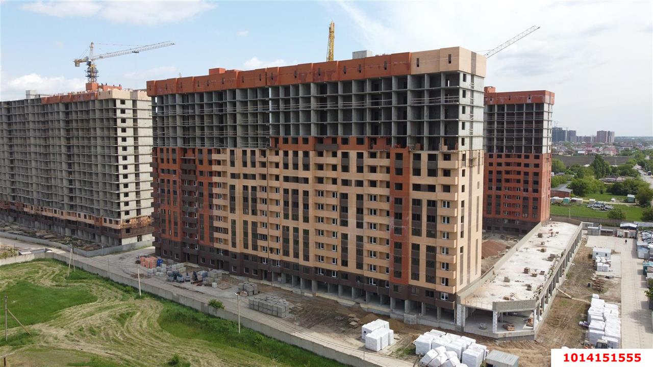 Фото №16: 2-комнатная квартира 53 м² - Краснодар, жилой комплекс Смородина, ул. имени Владимира Жириновского, 1