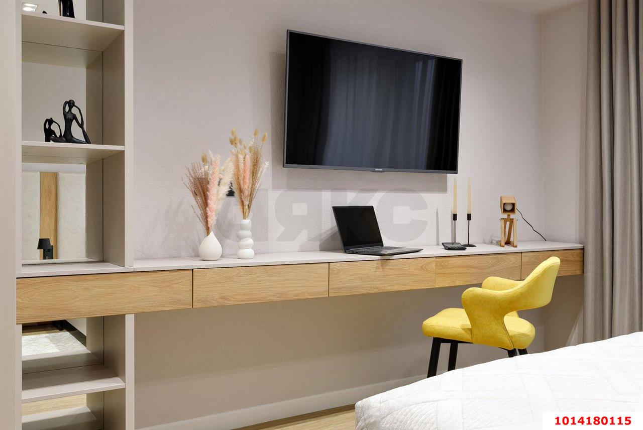 Фото №2: 2-комнатная квартира 42 м² - Краснодар, Карасунский внутригородской округ, Хлопчато-бумажный Комбинат, мкр. жилой комплекс Гранд Пэлэс, ул. Уральская, 75/6