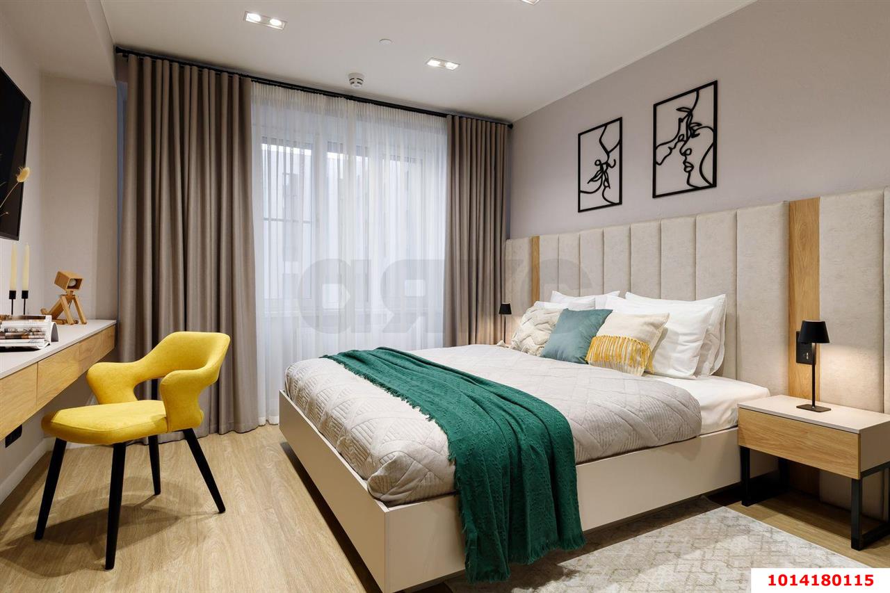 Фото №4: 2-комнатная квартира 42 м² - Краснодар, Карасунский внутригородской округ, Хлопчато-бумажный Комбинат, мкр. жилой комплекс Гранд Пэлэс, ул. Уральская, 75/6