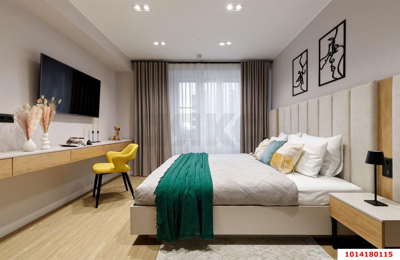 Фото №15: 2-комнатная квартира 42 м² - Краснодар, Карасунский внутригородской округ, Хлопчато-бумажный Комбинат, мкр. жилой комплекс Гранд Пэлэс, ул. Уральская, 75/6