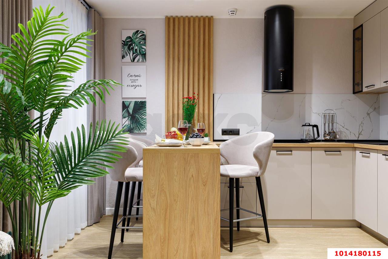 Фото №1: 2-комнатная квартира 42 м² - Краснодар, Карасунский внутригородской округ, Хлопчато-бумажный Комбинат, мкр. жилой комплекс Гранд Пэлэс, ул. Уральская, 75/6