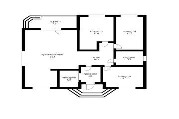 Фото №3: Дом 100 м² - Рублёвский-2, мкр. Карасунский внутригородской округ, ул. Крайняя, 6