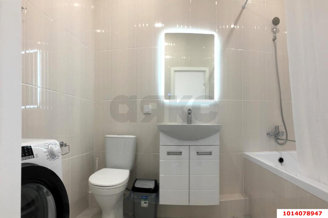 Фото №14: 1-комнатная квартира <span class="whitespace-nowrap">45 м²</span>, <span class="whitespace-nowrap">6/16 эт.</span> - Краснодар, Западный внутригородской округ, Сельскохозяйственный Институт, мкр. Юбилейный, пр-кт Чекистов, 37
