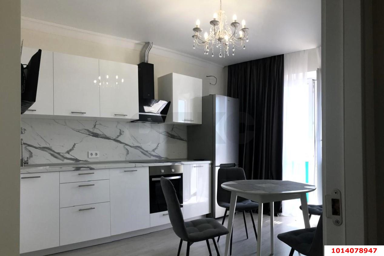 Фото №3: 1-комнатная квартира <span class="whitespace-nowrap">45 м²</span>, <span class="whitespace-nowrap">6/16 эт.</span> - Краснодар, Западный внутригородской округ, Сельскохозяйственный Институт, мкр. Юбилейный, пр-кт Чекистов, 37
