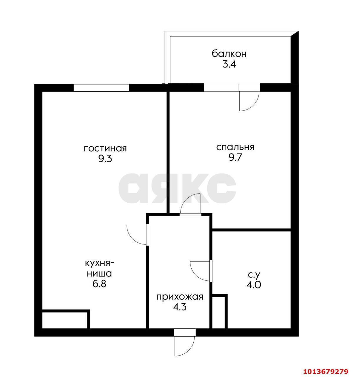 Фото №9: 1-комнатная квартира 35 м² - Краснодар, жилой комплекс Ракурс, ул. имени Героя Ростовского, 8к1