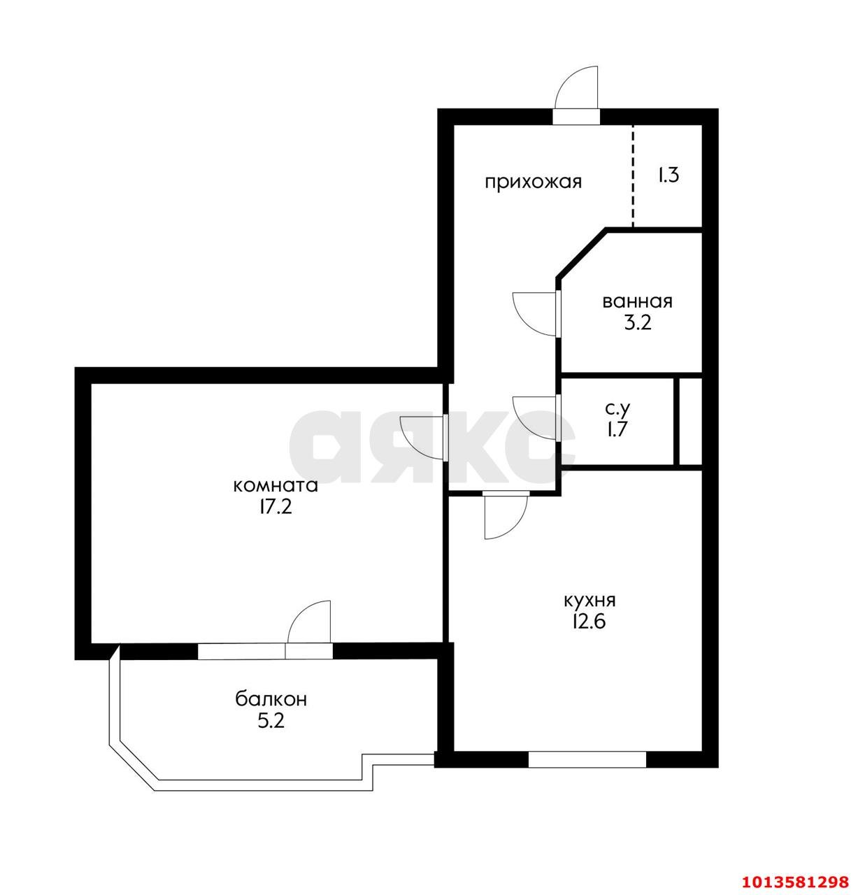 Фото №19: 1-комнатная квартира 47 м² - Краснодар, мкр. Западный внутригородской округ, ул. Новаторов, 20