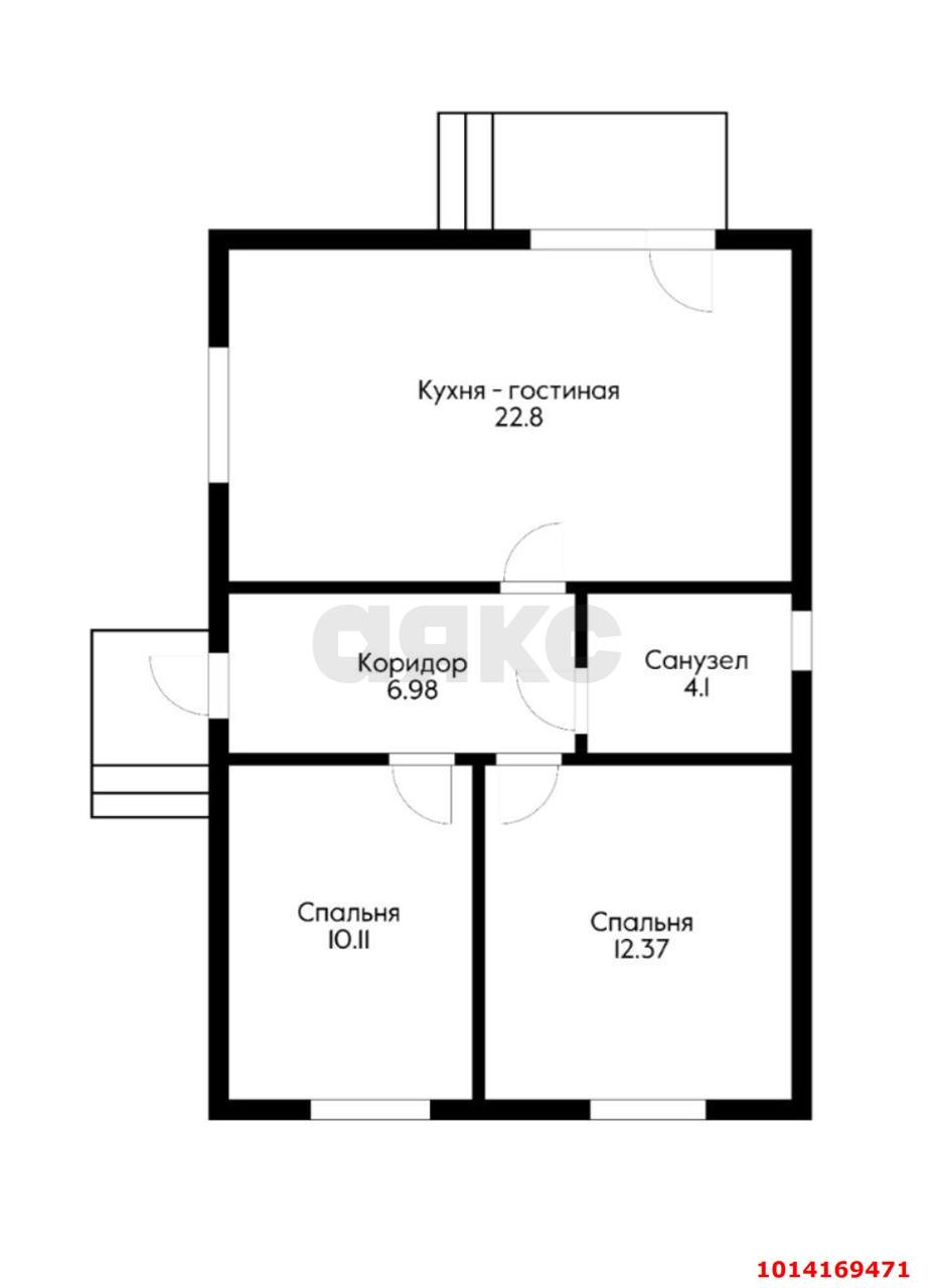 Фото №12: Дом 68 м² + 3.47 сот. - Южный, коттеджный  Южная столица, ул. Волжская