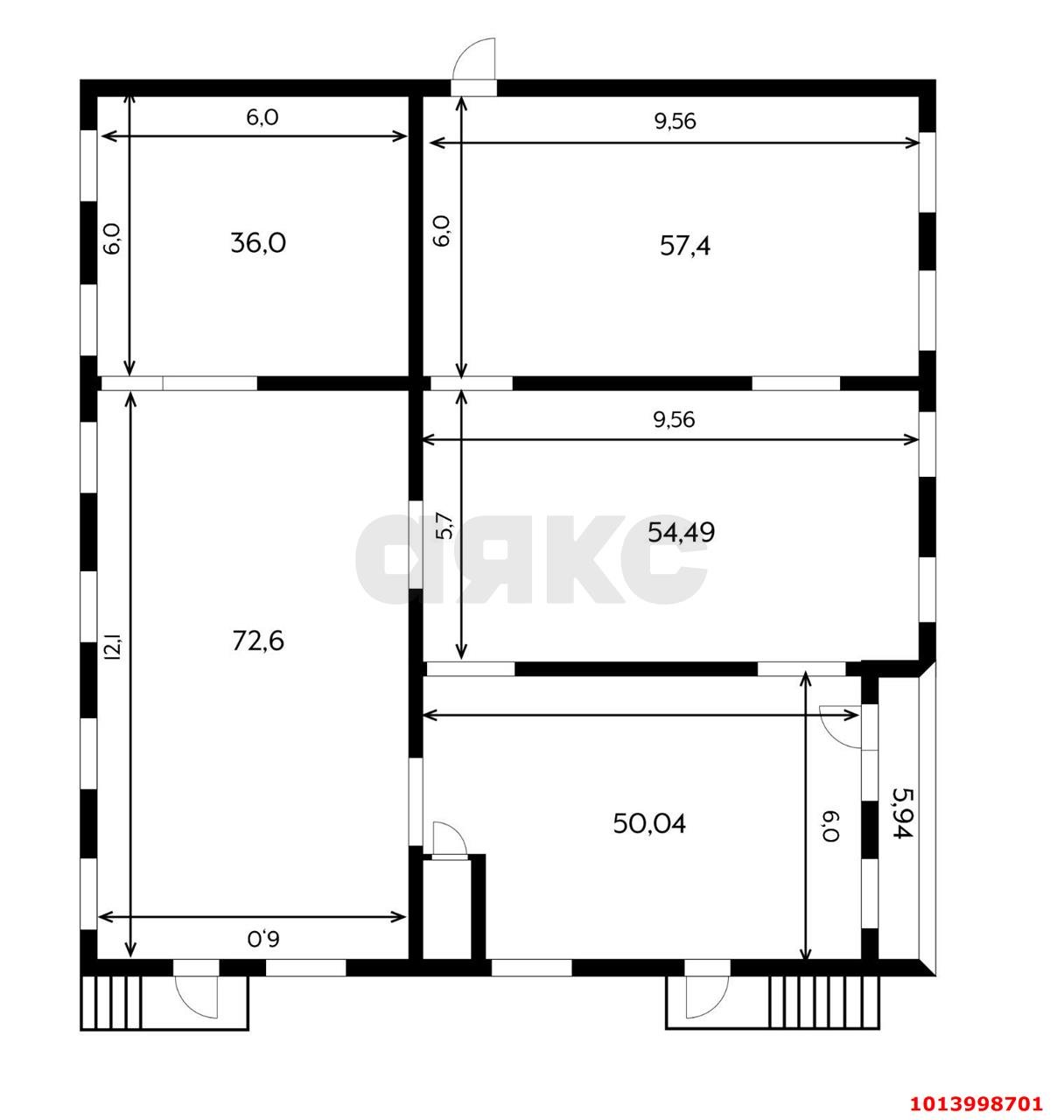 Фото №6: Торговое помещение 279 м² - Краснодар, Музыкальный, ул. имени С.С. Прокофьева, 35