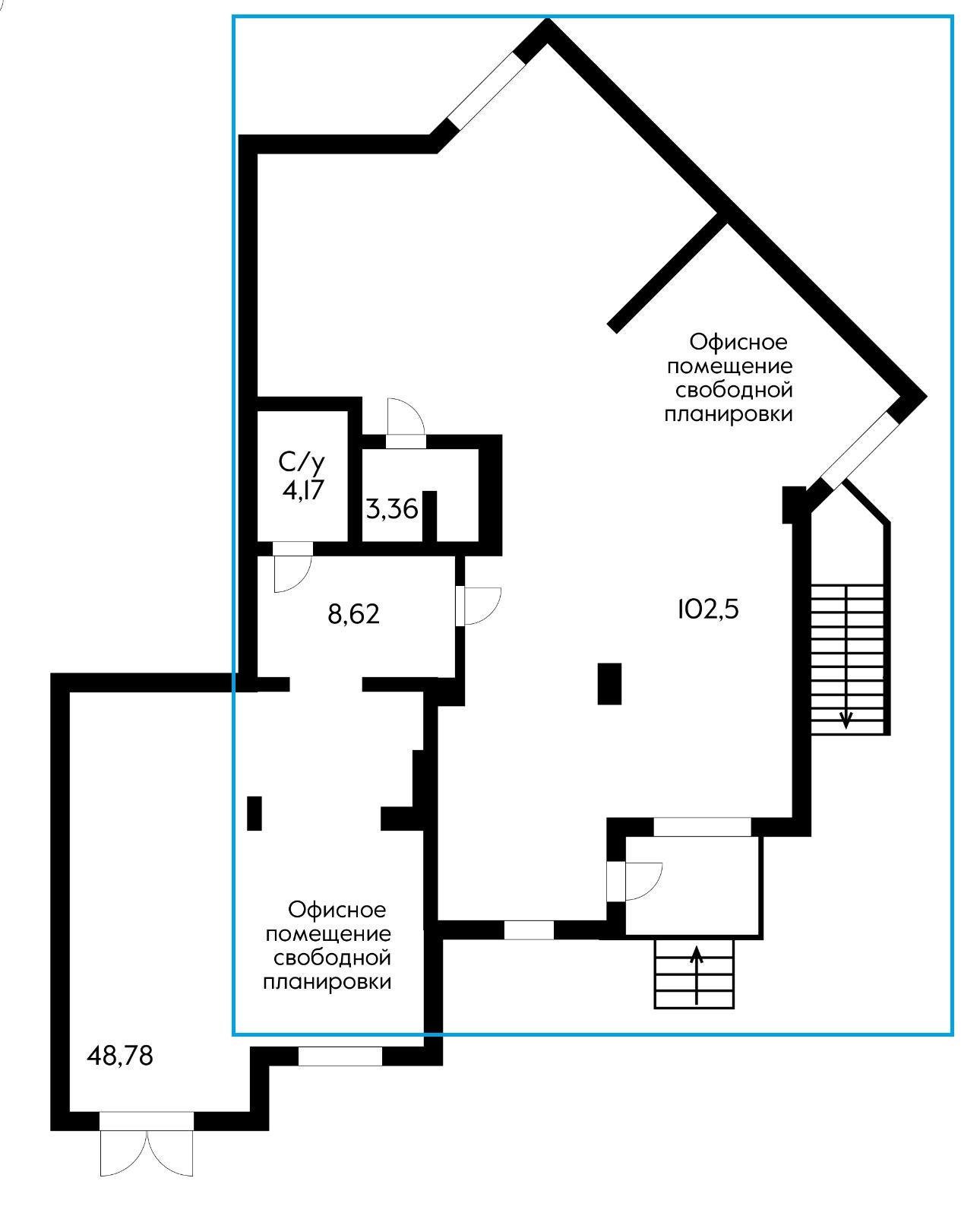 Фото №9: Коммерция 105 м² - Краснодар, Почтовый, жилой комплекс Авиатор, Карасунский внутригородской округ, мкр. Гидростроителей, ул. имени Валерия Гассия, 2
