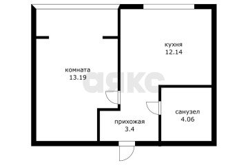 Фото №2: 1-комнатная квартира 35 м² - Краснодар, мкр. Черёмушки, 