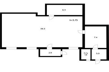 Фото №3: Коммерция 60 м² - Краснодар, мкр. Центральный, ул. Кирова, 104