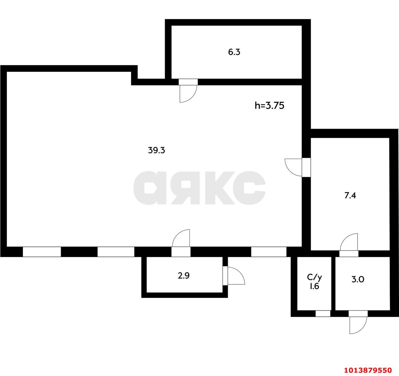 Фото №5: Торговое помещение 61 м² - Краснодар, Центральный, ул. Кирова, 104