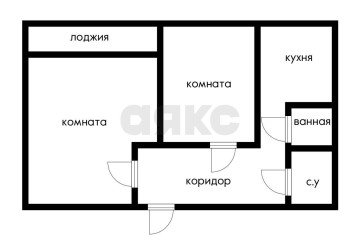 Фото №1: 2-комнатная квартира 46 м² - Краснодар, мкр. Комсомольский, ул. Приозёрная, 10А