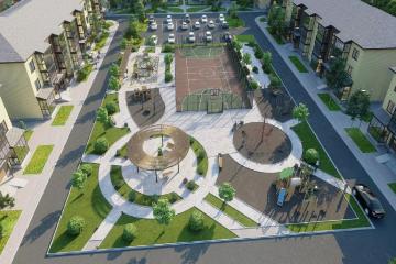 Фото №3: 1-комнатная квартира 35 м² - Берёзовый, мкр. жилой комплекс Нова Вита, ул. имени А.Н. Лодыгина, 6к2/1