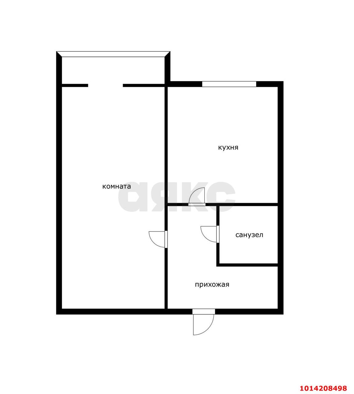 Фото №6: 1-комнатная квартира 30 м² - Краснодар, Дубинка, пр-д 2-й  Стасова, 113