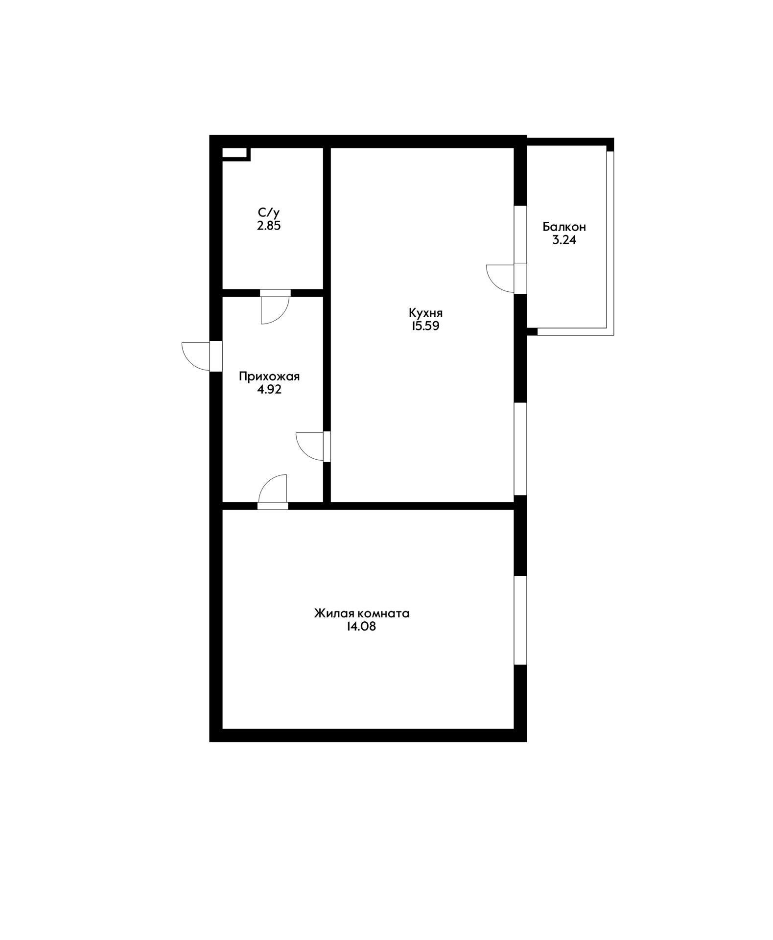 Фото №17: 1-комнатная квартира 37 м² - Краснодар, Прикубанский внутригородской округ, Калинино, мкр. Завод Радиоизмерительных Приборов, б-р Интернациональный, 110/1Б