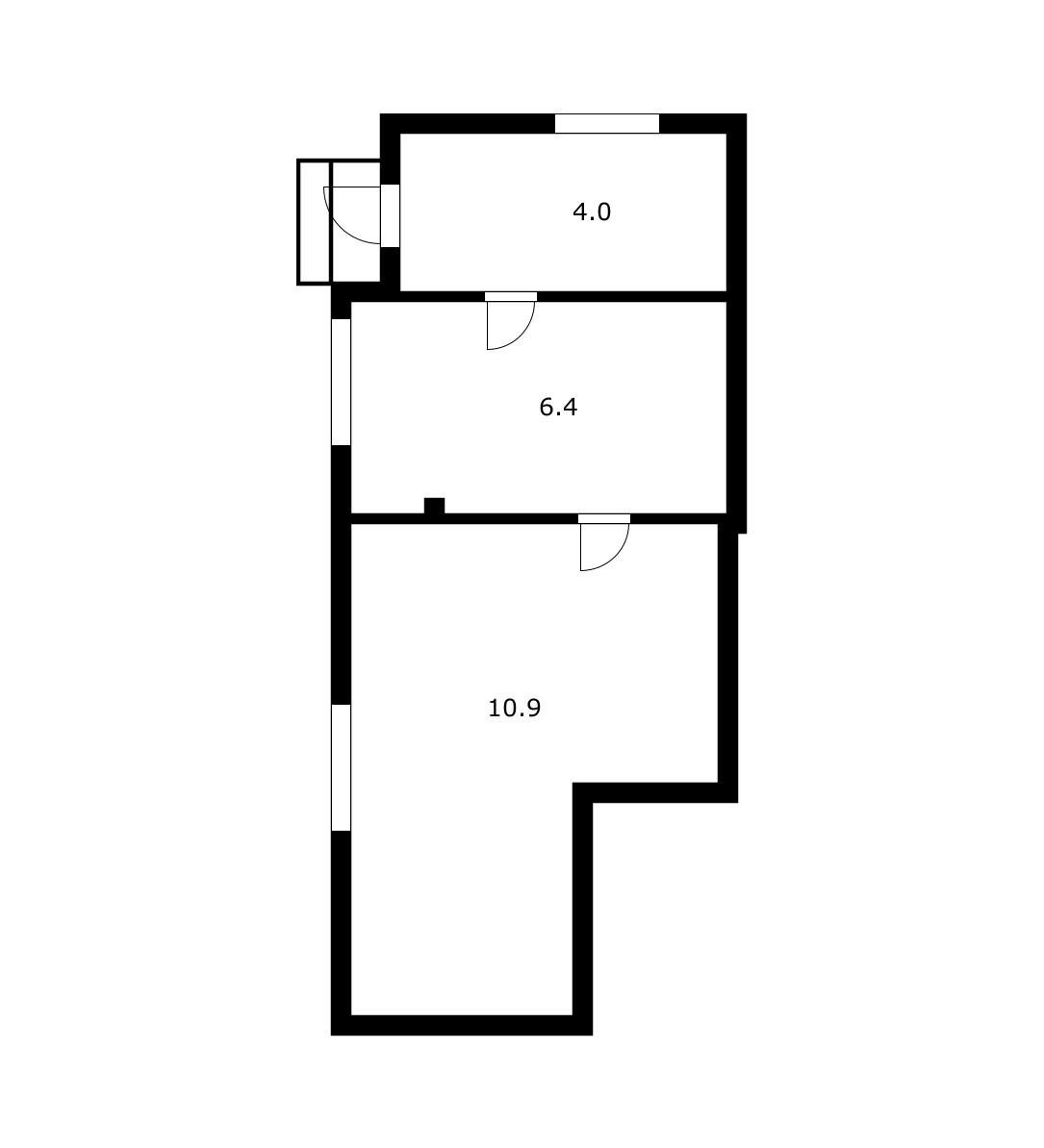 Фото №17: 2-комнатная квартира 32 м² - Краснодар, Центральный внутригородской округ, мкр. Дубинка, ул. имени Чехова, 32