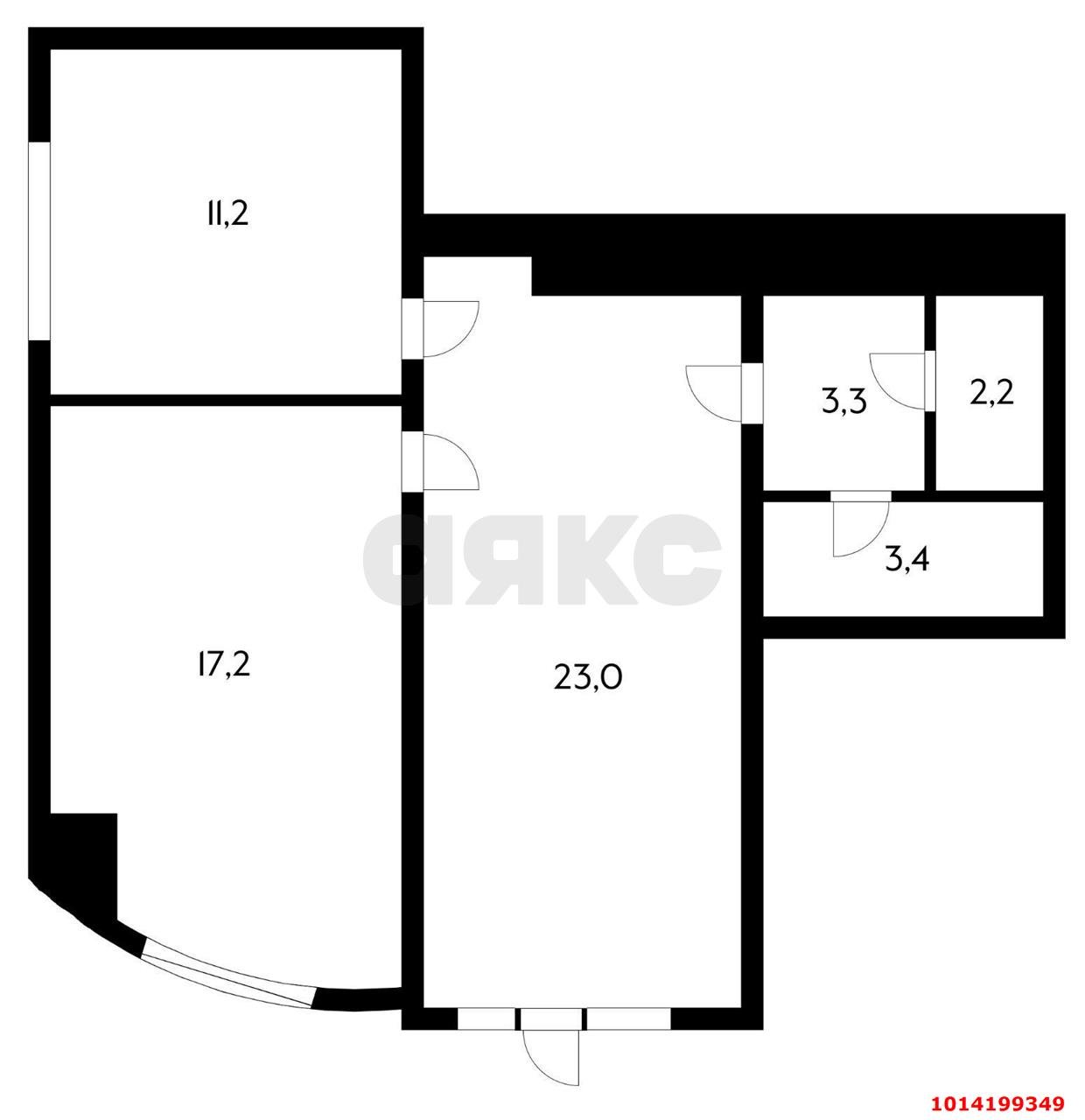 Фото №12: Торговое помещение 60 м² - Краснодар, жилой комплекс Каскад, ул. имени Дмитрия Благоева, 31к2