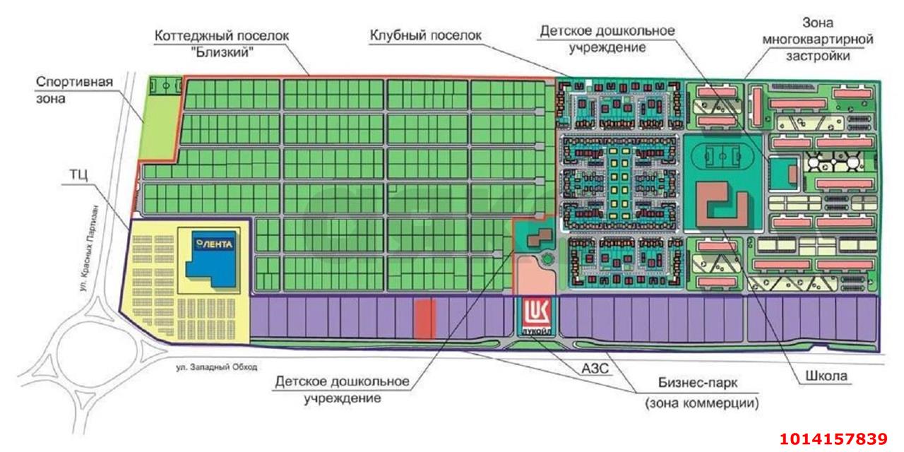 Фото №3: Земельный участок под ИЖС 20 сот. - Краснодар, коттеджный  Близкий, 