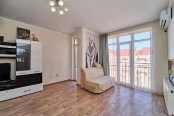 Фото №1: 1-комнатная квартира 40 м² - Краснодар, мкр. жилой комплекс Европа-Сити, ул. Венецианская, 6