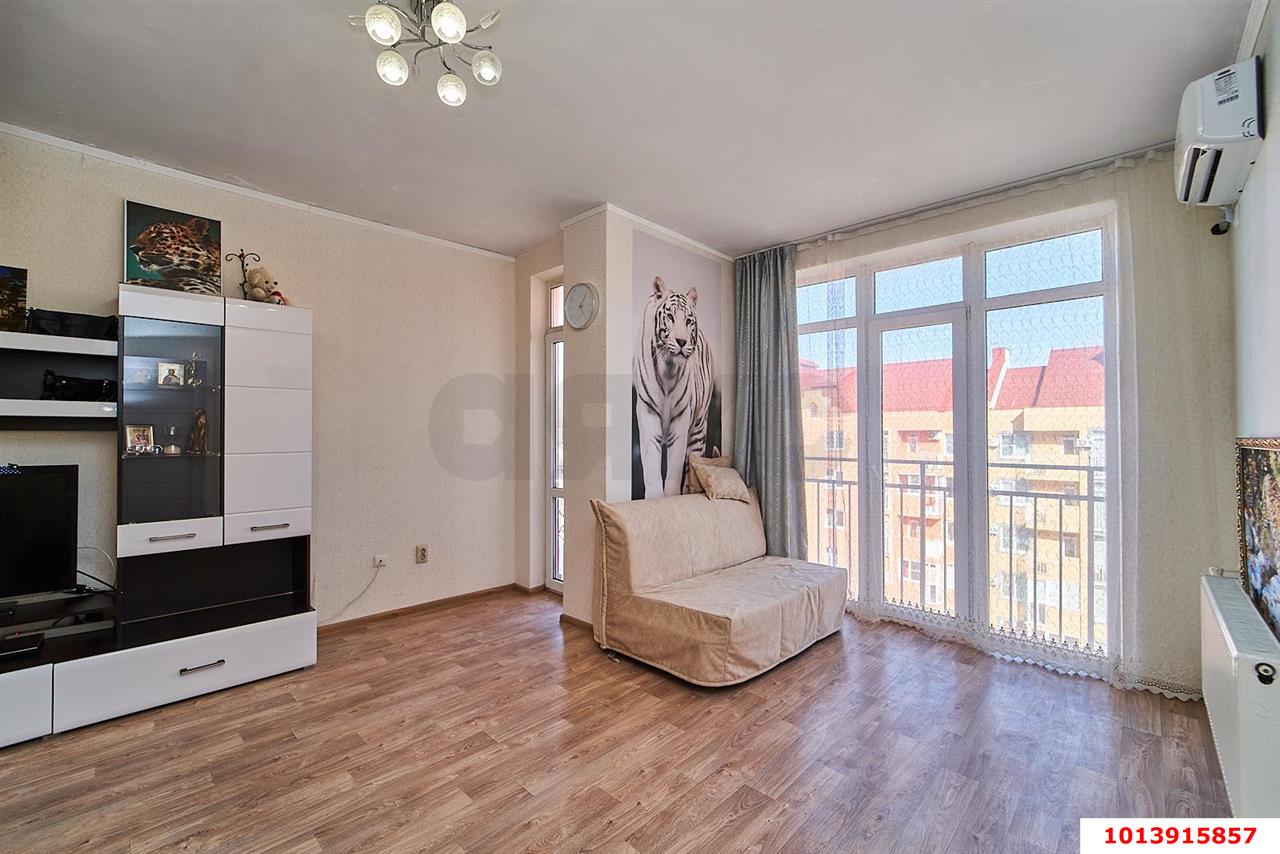 Фото №1: 1-комнатная квартира 40 м² - Краснодар, жилой комплекс Европа-Сити, ул. Венецианская, 6