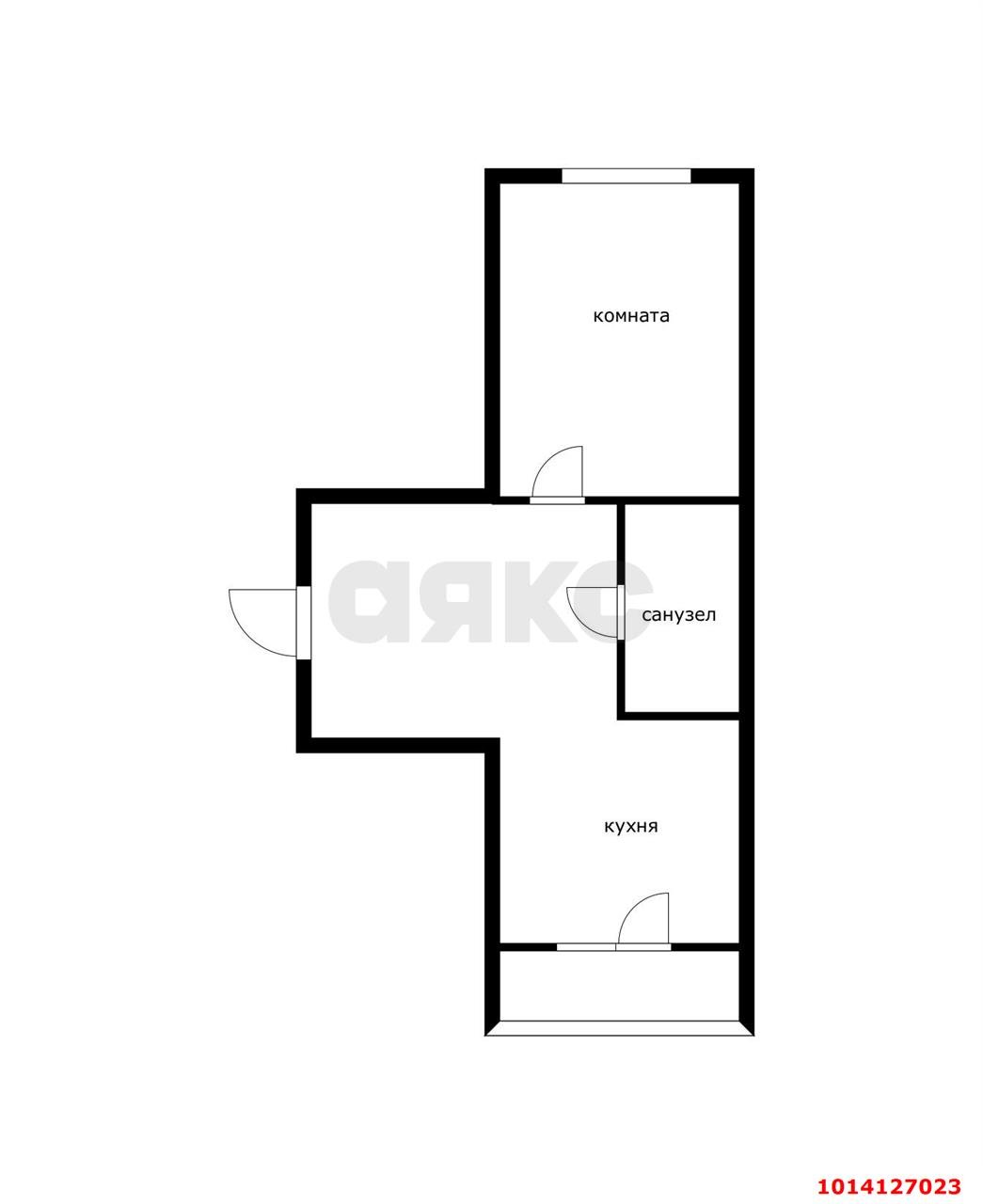 Фото №4: 1-комнатная квартира 43 м² - Краснодар, Пашковский, ул. Фадеева, 429/3