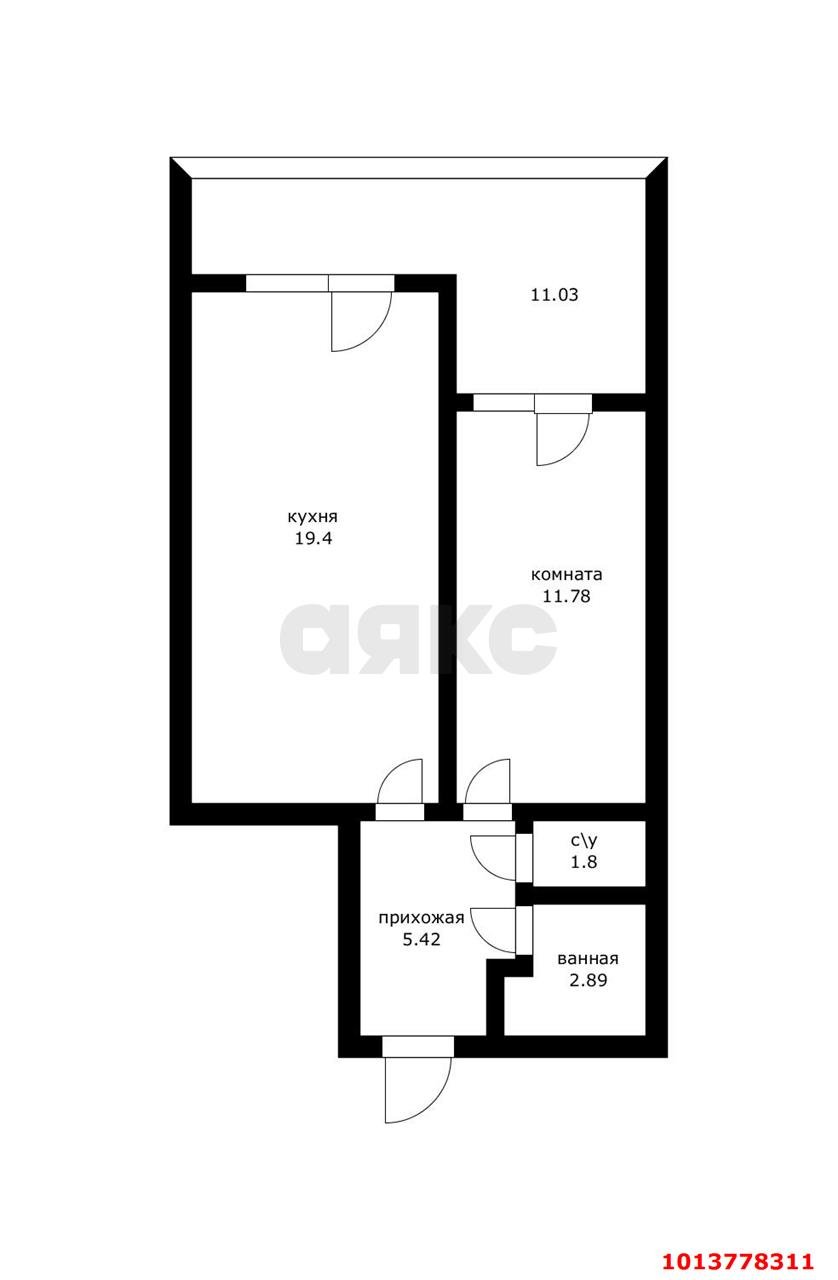 Фото №18: 2-комнатная квартира 52 м² - Краснодар, жилой комплекс Парусная Регата, ул. Автолюбителей, 1Дк2