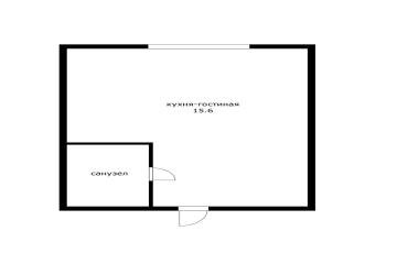 Фото №3: Студия 15 м² - Анапа, мкр. Алексеевка, ул. Ленинградская, 56