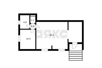 Фото №4: Торговое помещение 64 м² - Берёзовый, мкр. жилой комплекс Прогресс, ул. имени А.Н. Лодыгина, 1