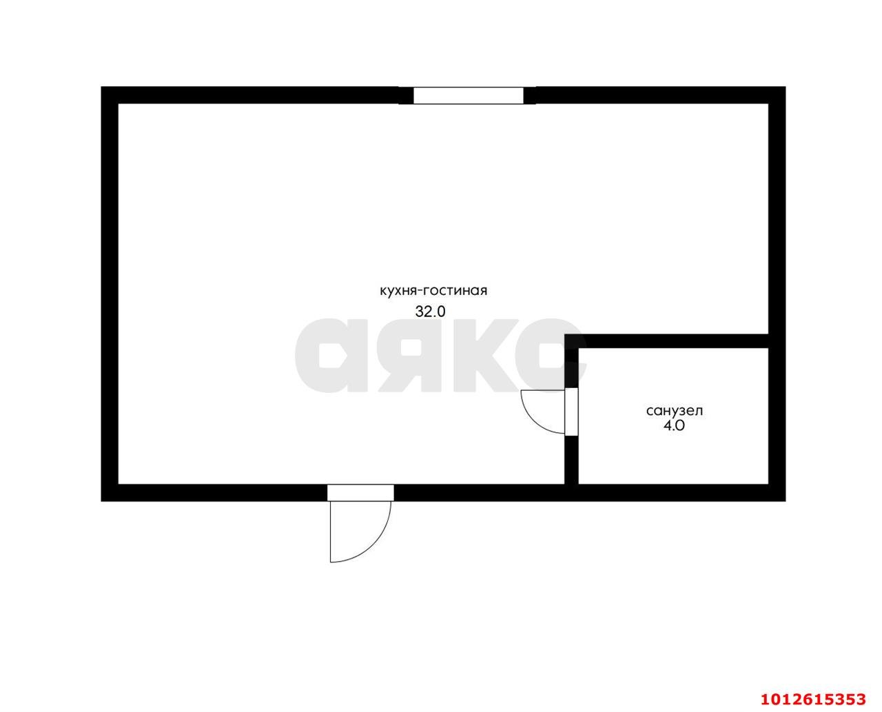 Фото №5: Студия 35 м² - Краснодар, Музыкальный, ул. имени Ф.И. Шаляпина, 32/1