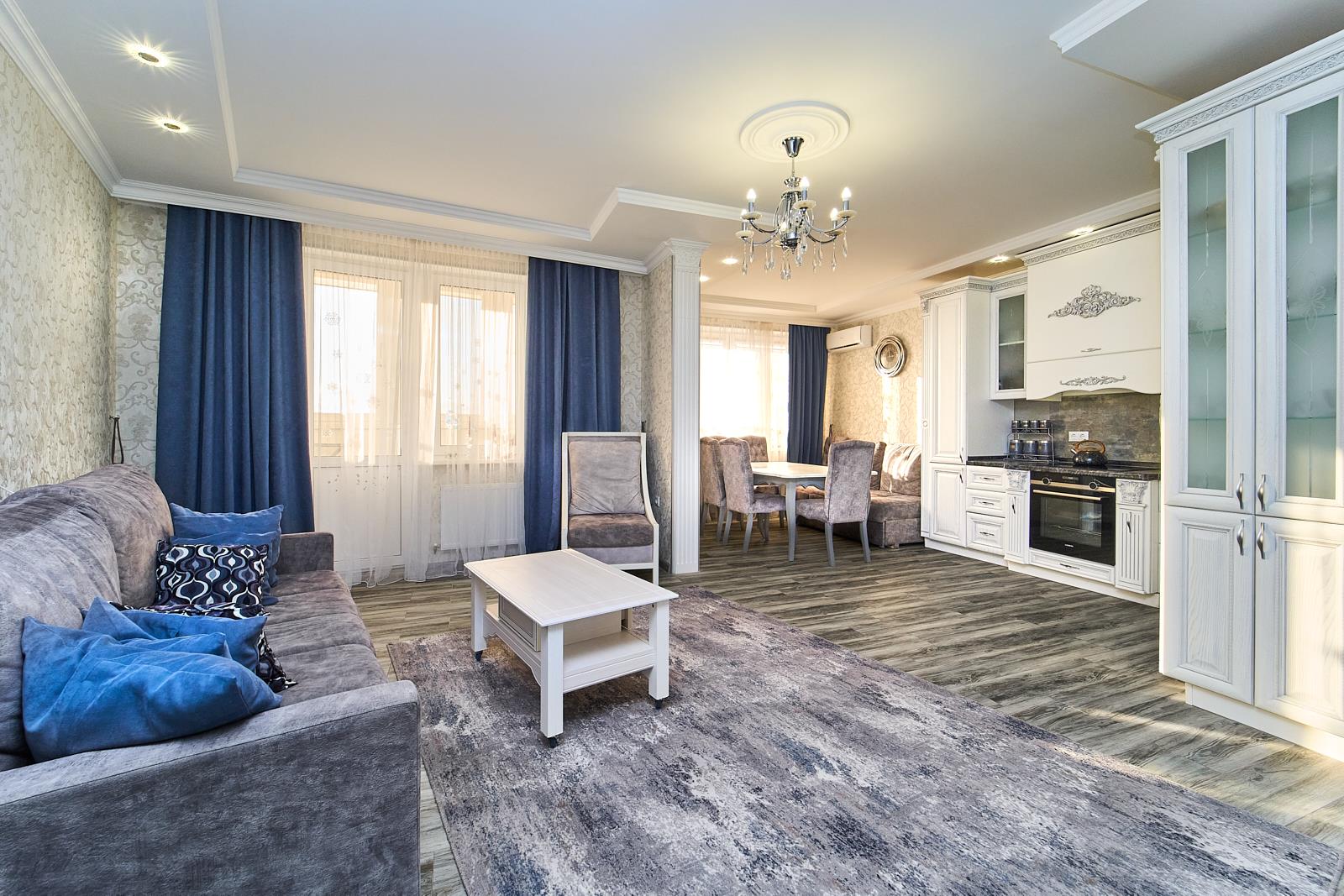 Фото №3: 2-комнатная квартира 79 м² - Краснодар, Карасунский внутригородской округ, жилой комплекс Каскад, мкр. Гидростроителей, ул. имени Дмитрия Благоева, 31к2