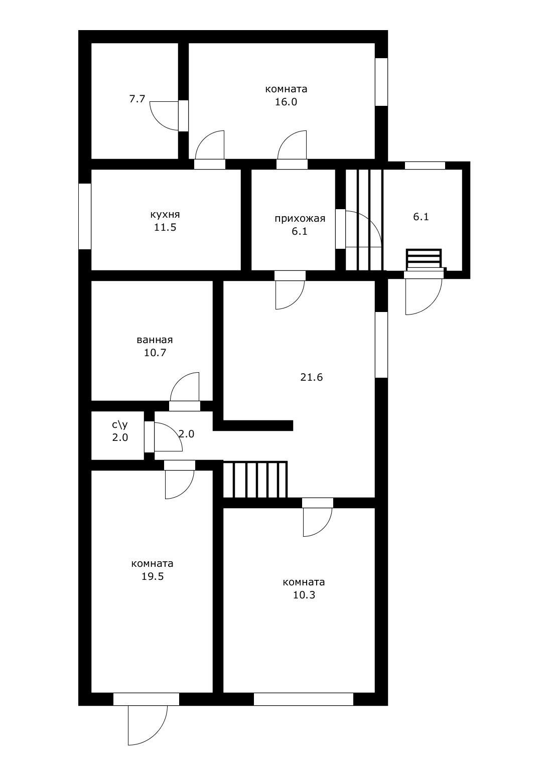 Фото №5: Дом 157 м² + 10.67 сот. - Калининская, Прикубанский внутригородской округ, мкр. Репино, ул. имени В.И. Фадеева, 52