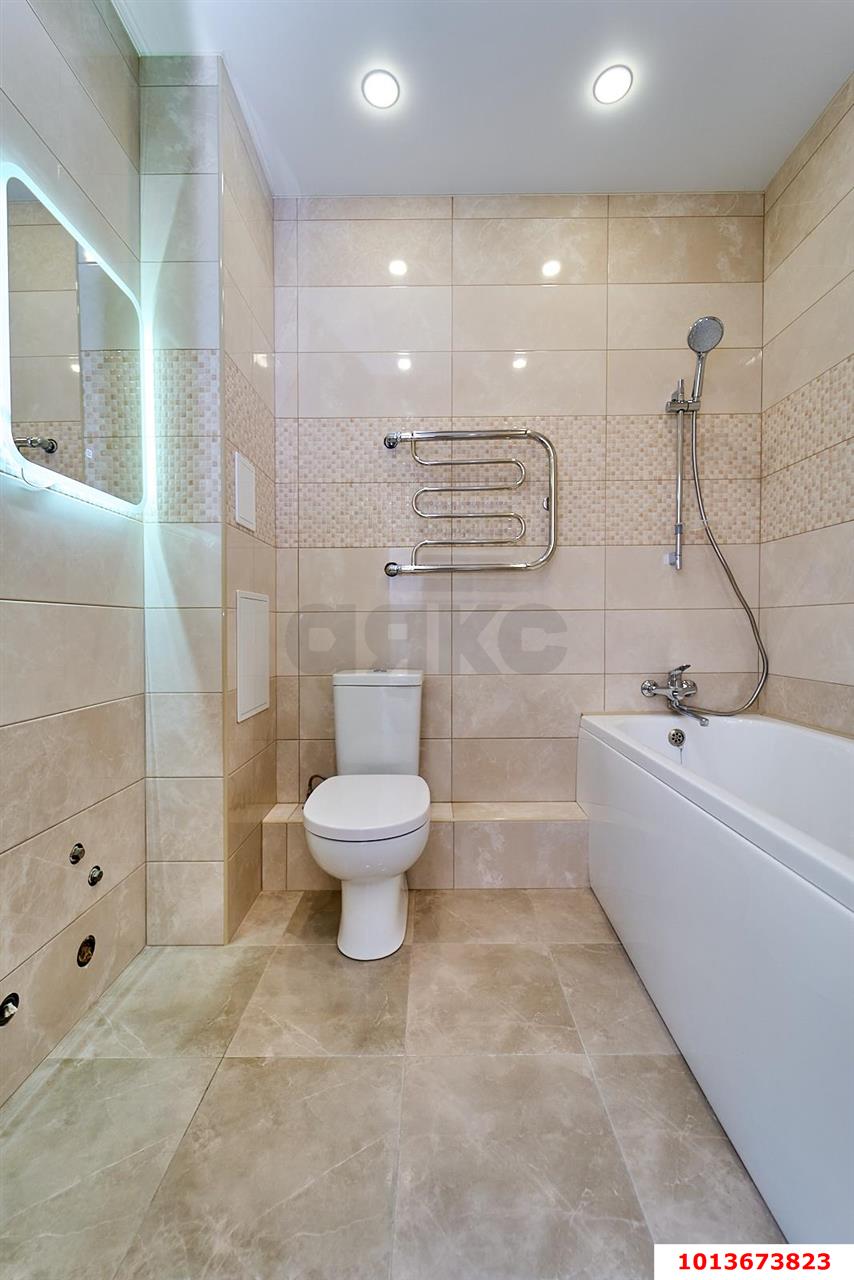 Фото №10: 1-комнатная квартира 42 м² - Краснодар, жилой комплекс Фреш, ул. имени Валерия Гассия, 4/7лит2