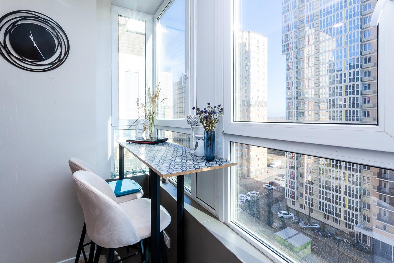 Фото №3: 1-комнатная квартира 35 м² - Краснодар, ЖК Абрикосово, жилой комплекс Абрикосово, мкр. Прикубанский внутригородской округ, ул. имени Героя Георгия Бочарникова, 4к2