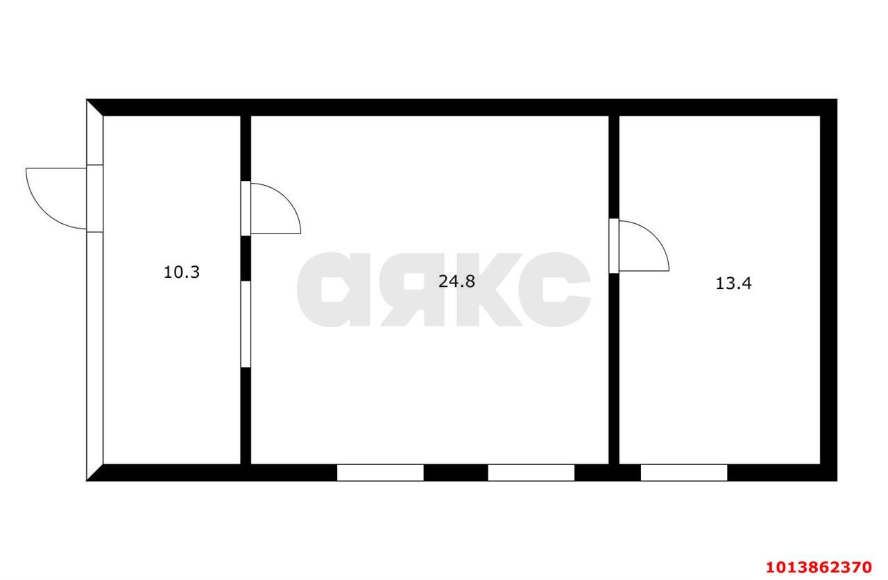 Фото №10: 2-комнатная квартира 48 м² - Краснодар, Центральный, ул. Базовская, 66