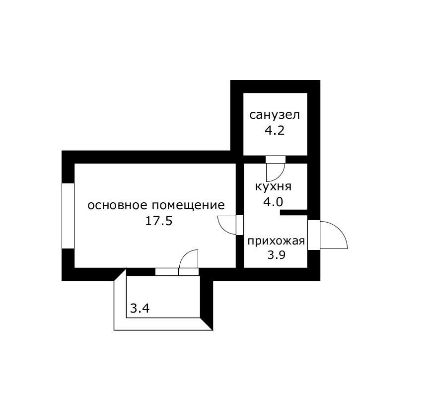 Фото №13: Коммерция 33 м² - Краснодар, жилой комплекс Сказка Град, мкр. Карасунский внутригородской округ, ул. имени В.Н. Мачуги, 166А