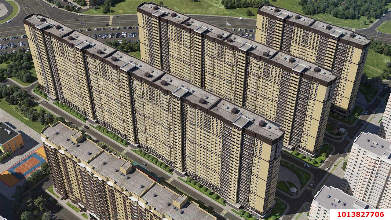 Фото №6: 1-комнатная квартира 50 м² - Краснодар, имени Петра Метальникова, ул. Ростовское шоссе, 30/6
