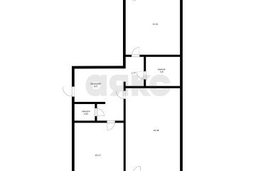 Фото №5: 2-комнатная квартира 74 м² - Краснодар, мкр. Репино, пр-д Репина, 24