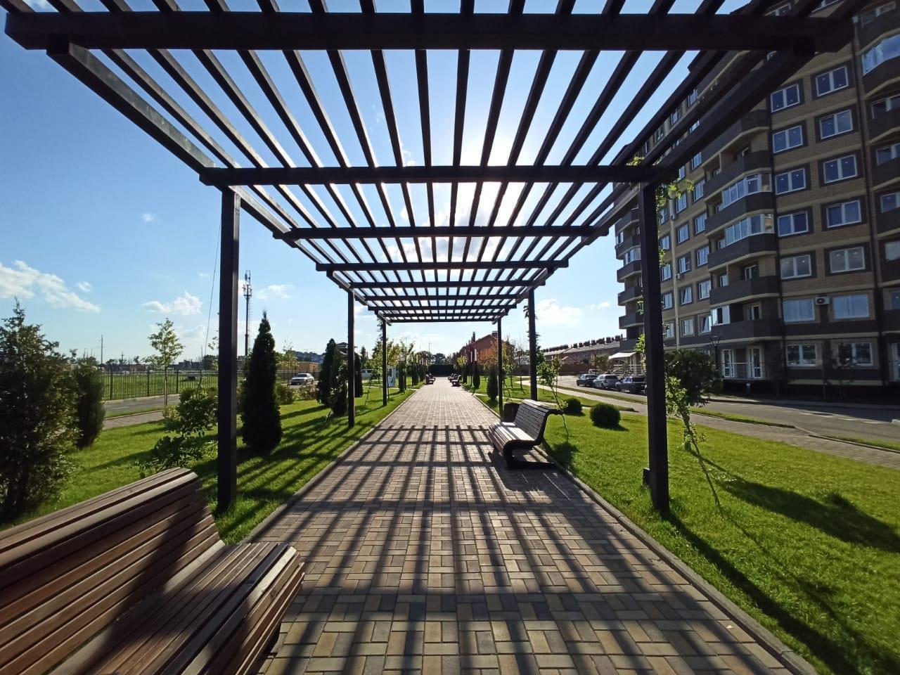 Фото №6: 1-комнатная квартира 37 м² - Краснодар, жилой комплекс Дыхание, мкр. Прикубанский внутригородской округ, ул. Лётчика Позднякова, 2к19