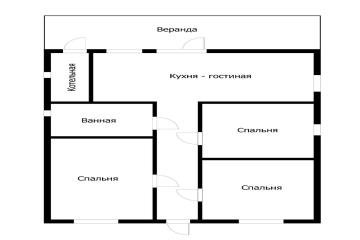 Фото №2: Дом 110 м² - Елизаветинская, счт некоммерческое  Ветеран, ул. Зелёная, 203