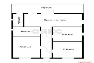 Фото №2: Дом 110 м² - Елизаветинская, счт некоммерческое  Ветеран, ул. Зелёная, 203