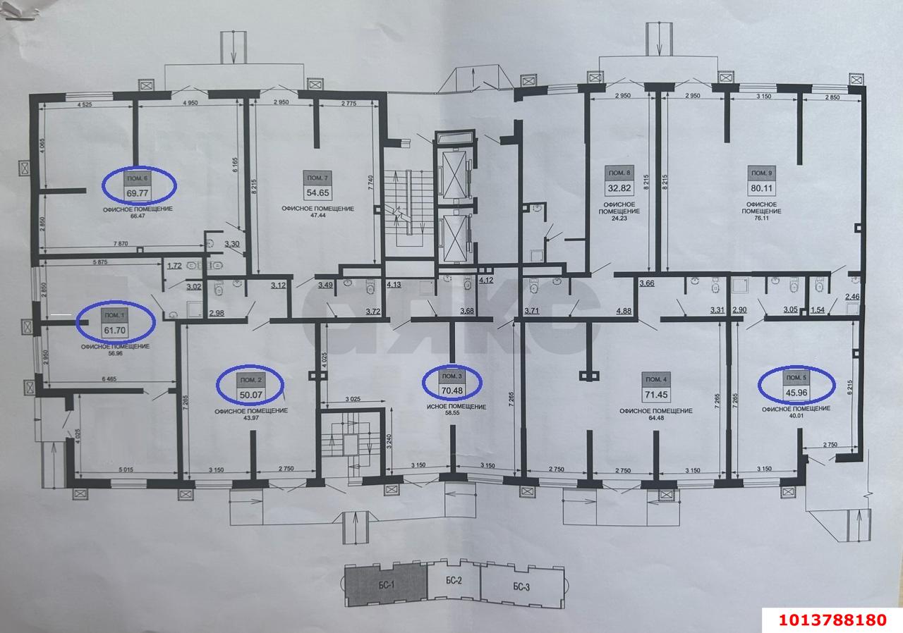 Фото №6: Торговое помещение 71 м² - Краснодар, жилой комплекс Притяжение, ул. Московская, 118к1