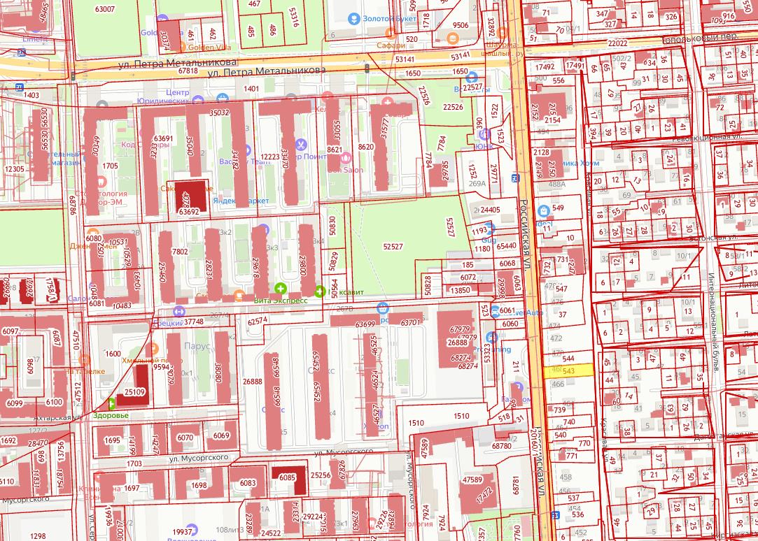 Фото №16: Земельный участок 8.64 сот. - Краснодар, ул. Российская, 450