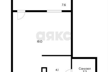 Фото №5: Студия 26 м² - Краснодар, мкр. жилой комплекс Самолёт-3, ул. Ивана Беличенко, 83