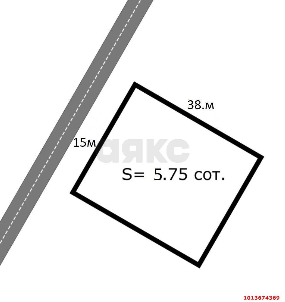 Фото №2: Земельный участок 5.75 сот. - СНТ Автомобилист, ул. Розовая, 484