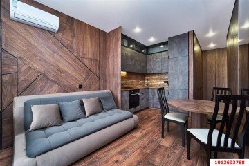 Фото №1: 1-комнатная квартира 46 м² - Краснодар, мкр. жилой комплекс Фонтаны, ул. Воронежская, 47Д