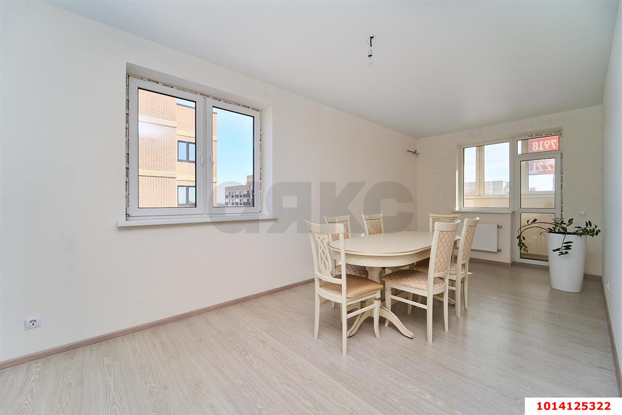 Фото №2: 3-комнатная квартира 74 м² - Краснодар, жилой комплекс Новые Сезоны, ул. Скандинавская, 1к2